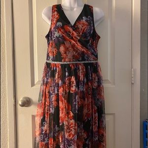 Cardelite Petite Floral Lace Dress